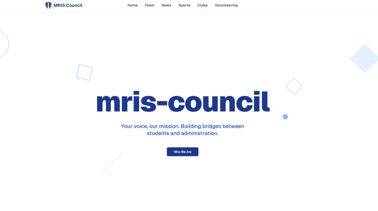 The MRIS Council Website is Here!!